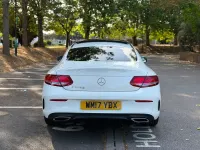 Used Mercedes C220 AMG Line Premium 2017 White Coupe