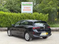 Used Vauxhall Astra Design Edition 130 HP (95 kW) 2022 Black Hatchback