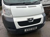 Begagnad Peugeot Boxer 2012 Vit Van
