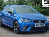 Used Seat Ibiza FR Sport 110 HP (80 kW) 2023 Blue Hatchback