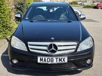 Usado Mercedes C200 2008 Preto Sedan