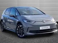 New VW ID.3 Pro 150 kW (204 HP) 2026 Moonstone grey with solid black roof Hatchback