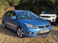 Used Ford Focus Zetec 2008 Blue Hatchback