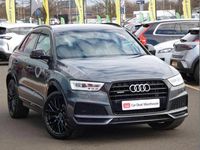Used Audi Q3 Black Edition 177 HP (130 kW) 2017 Grey SUV