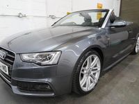 Used Audi A5 Cabriolet S-Line 2014 Grey Cabriolet