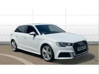 Used Audi A3 S-Line 147 HP (108 kW) 2018 White Sedan