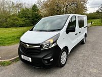 used Vauxhall Vivaro 1.6 CDTI 115 2900 L1 H1 CREW VAN