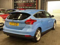 Used Ford Focus Zetec 125 HP (91 kW) 2017 Blue Hatchback