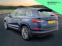 Used Skoda Kodiaq SE L Executive 110 HP (80 kW) 2023 Petrol blue metallic SUV
