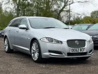 Used Jaguar XF Sportbrake Portfolio 200 HP (147 kW) 2012 Silver Estate