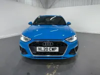 Used Audi A4 S-Line 136 HP (100 kW) 2020 Blue Estate