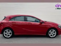 Used Mercedes A180 107 HP (78 kW) 2018 Red Hatchback
