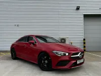 Used Mercedes CLA220 AMG line 190 HP (139 kW) 2019 Red Sedan