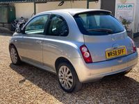 Begagnad Nissan Micra 88 HK (64 kW) 2009 Silver Halvkombi