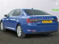 Used Skoda Superb SE L 2023 Blue Hatchback