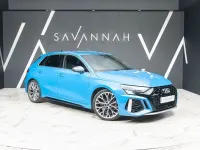 Używany Audi RS3 Advanced 400 KM (294 kW) 2022 Niebieski Sedan/Limuzyna