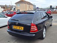 Used Mercedes C220 Avantgarde 147 HP (108 kW) 2007 Black Estate