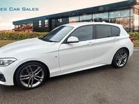 Used BMW 116 M Sport 116 HP (85 kW) 2018 White Hatchback