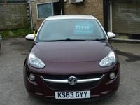 Used Vauxhall Adam Glam 70 HP (51 kW) 2013 Red Hatchback