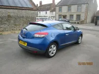 Used Renault Mégane Coupé Dynamique 108 HP (79 kW) 2011 Blue Coupe