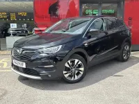 Used Vauxhall Grandland X S 128 HP (94 kW) 2021 Black SUV