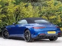 New Mercedes SL63 AMG Premium Plus 585 HP (430 kW) 2026 Blue Cabriolet