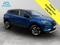Used Vauxhall Grandland X SRi 130 HP (95 kW) 2020 Blue SUV