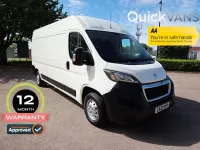 Used Peugeot Boxer 2021 White Van