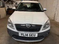 Used Skoda Roomster 105 HP (77 kW) 2014 White MPV
