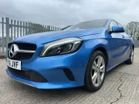 Używany Mercedes A200 Premium 2016 Niebieski Hatchback