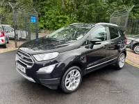 Used Ford Ecosport Titanium 123 HP (90 kW) 2020 Black SUV