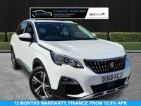 Second-hand Peugeot 3008 Allure 130 CP (95 kW) 2018 Alb SUV