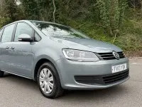 Begagnad VW Sharan S 140 HK (102 kW) 2013 Grå Minibuss