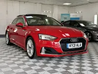 Used Audi A5 Sport 150 HP (110 kW) 2021 Red Coupe