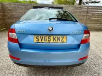 Usado Skoda Octavia SE L 150 CV (110 kW) 2015 Azul Familiar