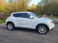 Used Nissan Juke Acenta 117 HP (86 kW) 2013 White SUV