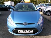 Used Ford Fiesta Zetec 96 HP (70 kW) 2010 Blue Hatchback