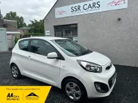 Used Kia Picanto 68 HP (50 kW) 2015 White Hatchback