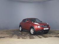 Used Nissan Juke Visia 94 HP (69 kW) 2013 Red SUV