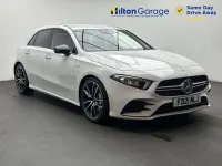 Used Mercedes A35 AMG Premium 2021 White Hatchback