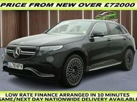 Used Mercedes EQC400 AMG line 300 kW (408 HP) 2020 Black SUV