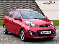 Used Kia Picanto 68 HP (50 kW) 2014 Red Hatchback