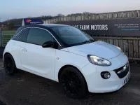Used Vauxhall Adam Glam 2015 White Hatchback