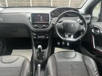 Used Peugeot 208 GT-line 100 HP (73 kW) 2015 Blue Hatchback