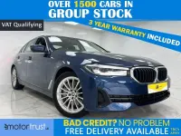 Used BMW 530 Comfort Edition 2021 Blue Sedan