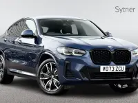 Used BMW X4 M Sport 187 HP (137 kW) 2023 Blue SUV
