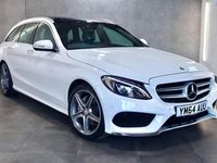Used Mercedes C200 AMG Line Premium 184 HP (135 kW) 2015 White Estate