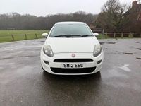 Used Fiat Punto 2012 White Hatchback