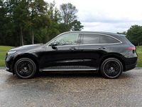 Used Mercedes EQC400 AMG line 300 kW (408 HP) 2022 Black SUV