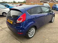 Used Ford Fiesta Titanium X 100 HP (73 kW) 2015 Blue Hatchback